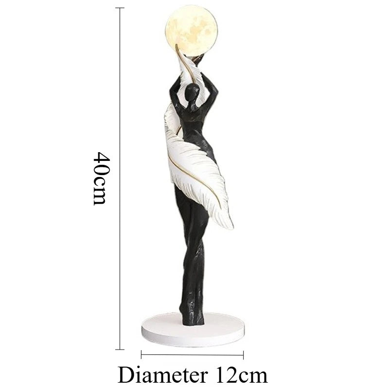 Creative Ornaments Aesthetic Figurines Modern Interior Sculptures Room Decoration Accessories Bedroom Decor Home Decorations